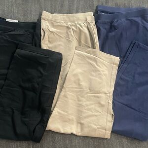 Catherines Women's Pants in Black, Beige, and Blue